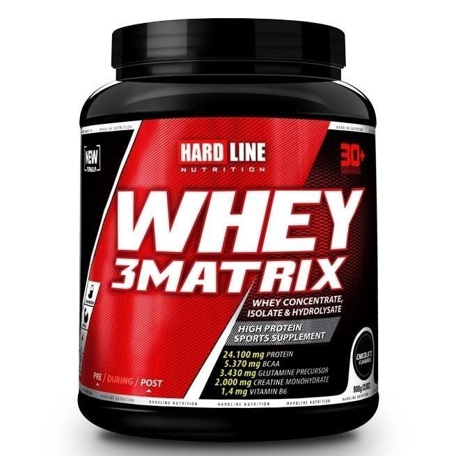 Hardline Whey 3 Matrix 908 Gr MUZ AROMALI