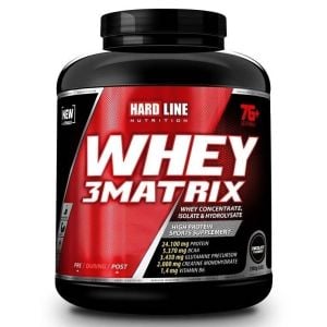 Hardline Whey 3 Matrix 2300 Gr ÇİLEK AROMALI