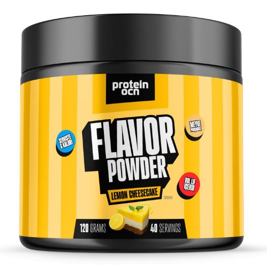 Protein Ocn Flavor Powder 120gr Lemon Cheesecake Aromalı