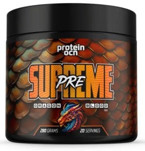 Protein Ocean Pre-Workout Supreme 300gr Dragon Blood Aromalı