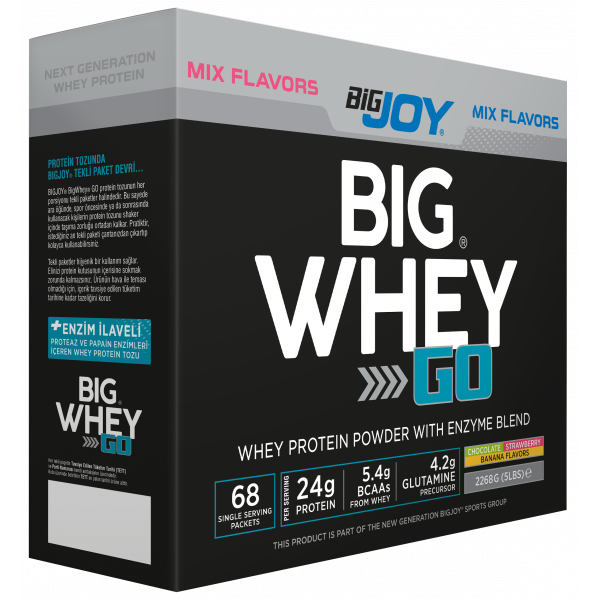 Bigwheygo Whey Protein Mix 3 Aroma 68 Servis