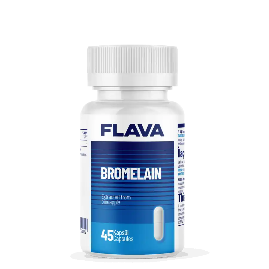 Flava Bromelaın 45 Capsül