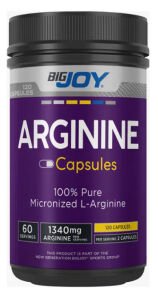 BigJoy Arginine Capsules 120 Kapsül