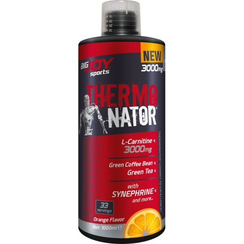 Big Joy ThermoNator L-Carnitine 1litre 33 Servis Portakal Aromalı