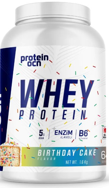 Protein Ocn Whey Protein 1.6kg BİRTHDAY CAKE AROMALI