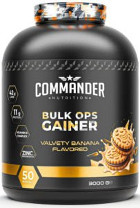 Commander Nutrition Bulk Ops Gainer 3000g (50 Servis)